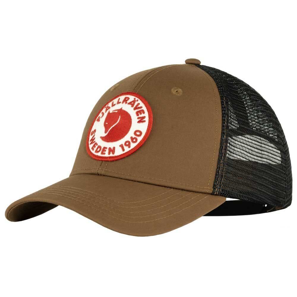 3292 1960 Logo Langtradarkeps Cap/Hat US, Alpha, Large, Timber Brown